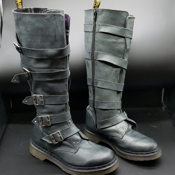 Dr. Marten Phina Buckle Boots (combat) RARE - Picture 3 of 13